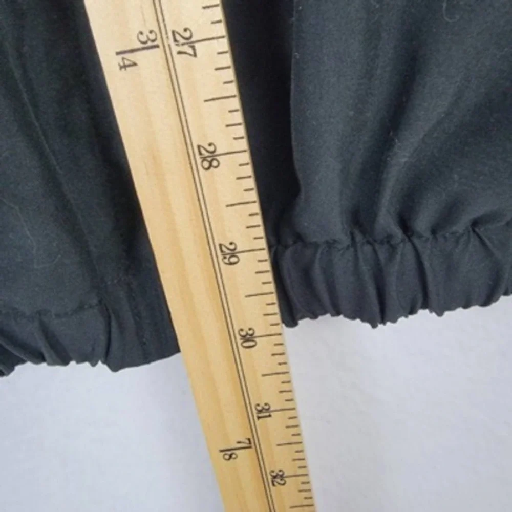 NRA Jacket Coat Men's XXL Black Yellow Solid Waist Length Pockets Embroidered